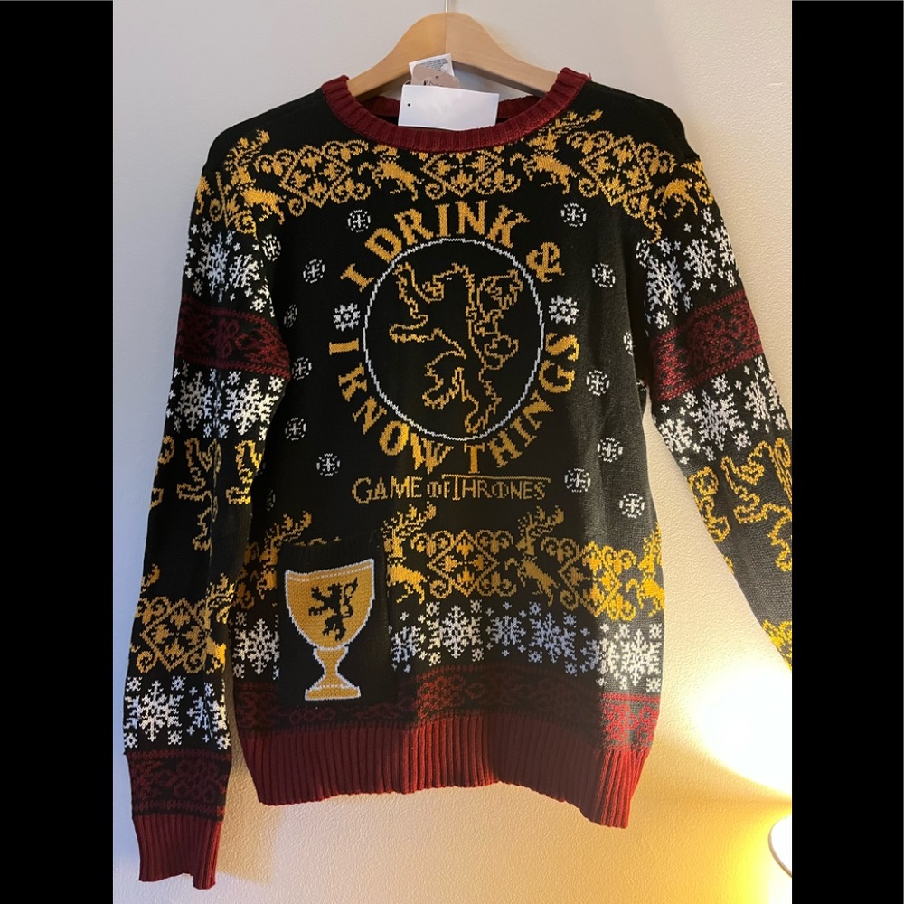NWT Game of Thrones sweater